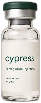 Cypress compounded semaglutide injection vial