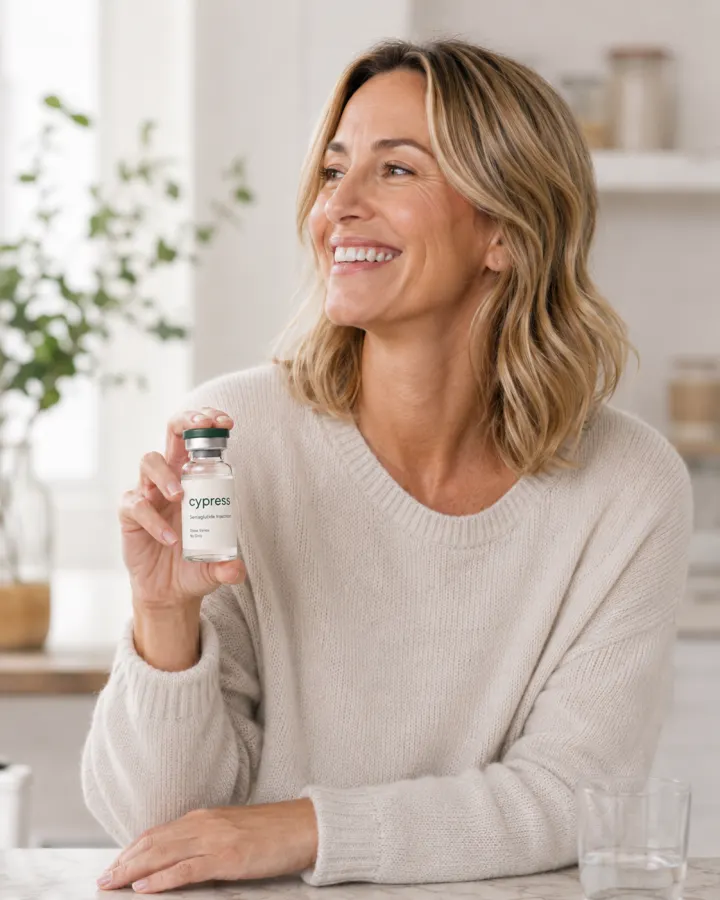 Compounded semaglutide injection for perimenopause weight loss